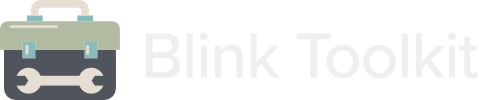 Blink Toolkit logo